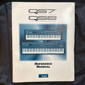 Alesis QS7 QS8 Reference Manual